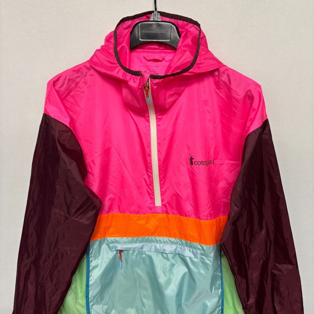 Cotopaxi Women Hooded Teca Half-Zip Windbreaker Jacket Size Large D127 -18 - Picture 8 of 13